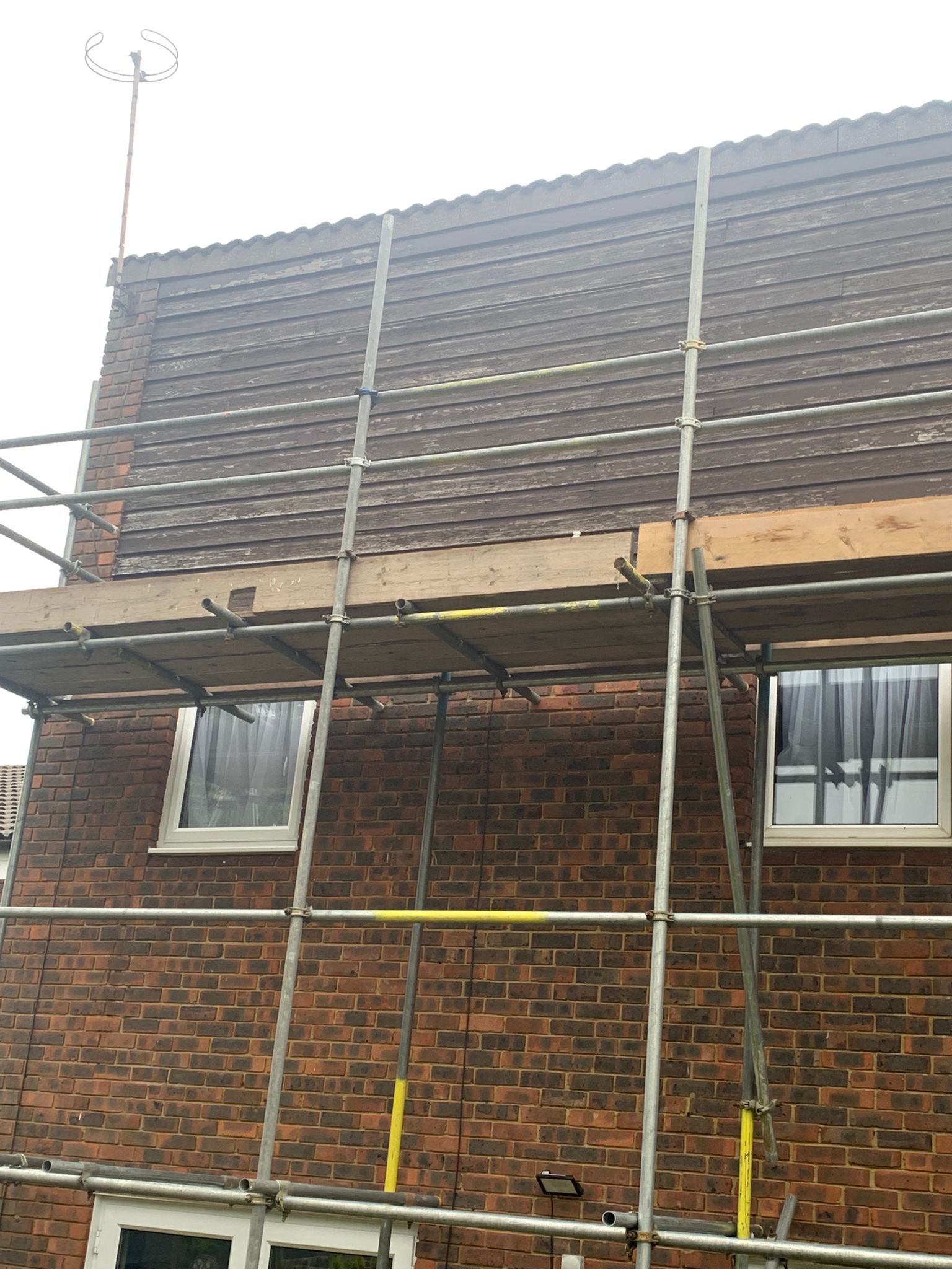 Before roofing